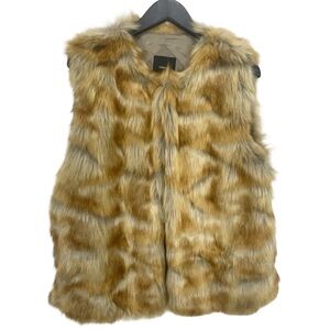 Forever 21 Faux Fur Vest Size L Brand New With Tags